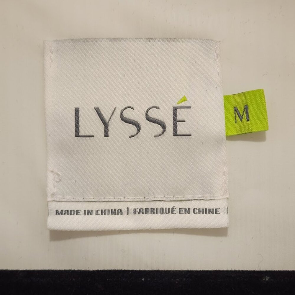 Lysse' Women's‎ White Schiffer Blouse Size Medium - Picture 8 of 11